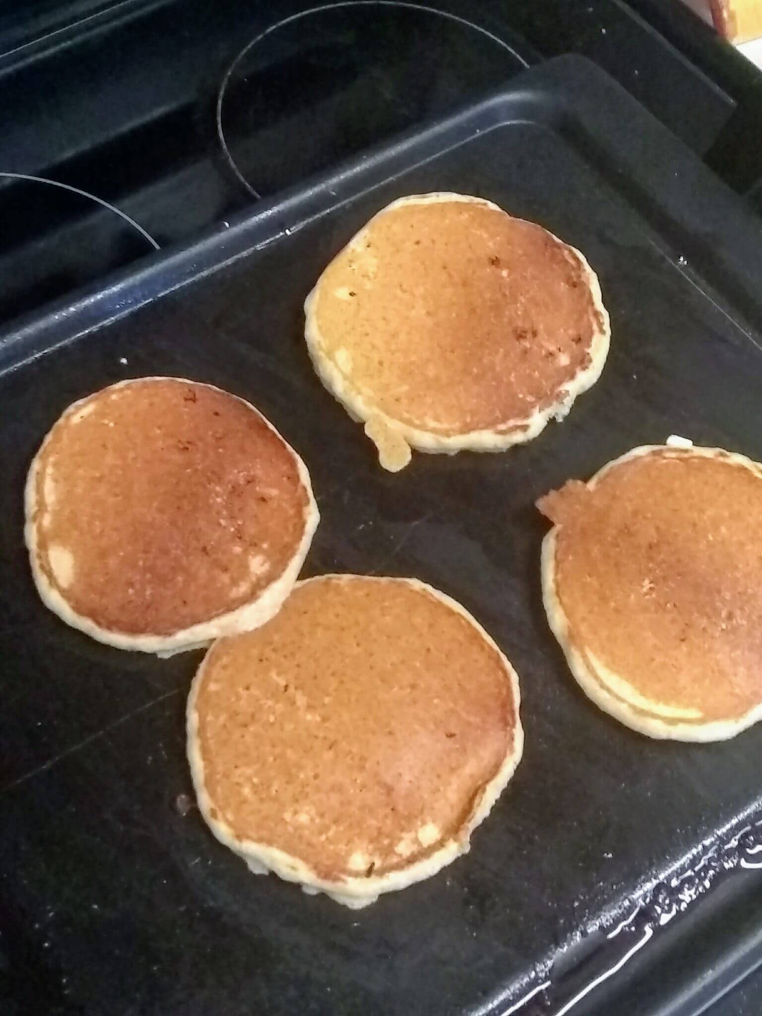 Fluffy buttermilk pancakes